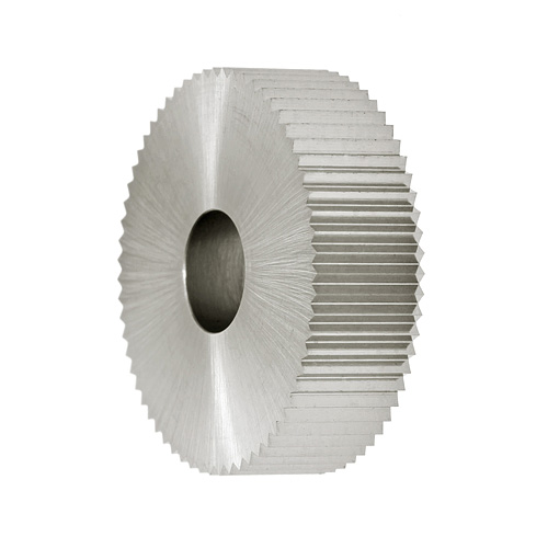 Carbide knurling wheels straight toothing