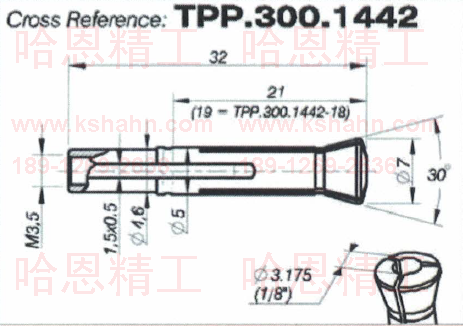 TECNOPINZ COLLET TPP.300.1442 KAVO-4025